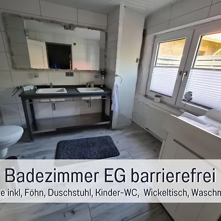 度假居 Ankerplatz - Bewertet Von Hundehaltern - Hunde Willkommen, Nicht Nur Geduldet - Hoher Zaun -whirlpoolwanne - Infrarotkabine - Familienfreundlich - Wellness - Eg Barrierefrei Ihlienworth