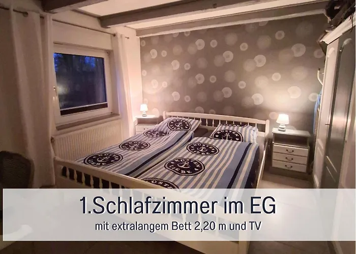 Ankerplatz - Bewertet Von Hundehaltern - Hunde Willkommen, Nicht Nur Geduldet - Hoher Zaun -whirlpoolwanne - Infrarotkabine - Familienfreundlich - Wellness - Eg Barrierefrei * Ihlienworth