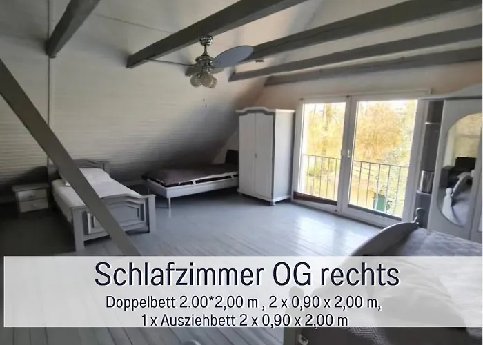 בית נופש Ankerplatz - Bewertet Von Hundehaltern - Hunde Willkommen, Nicht Nur Geduldet - Hoher Zaun -whirlpoolwanne - Infrarotkabine - Familienfreundlich - Wellness - Eg Barrierefrei