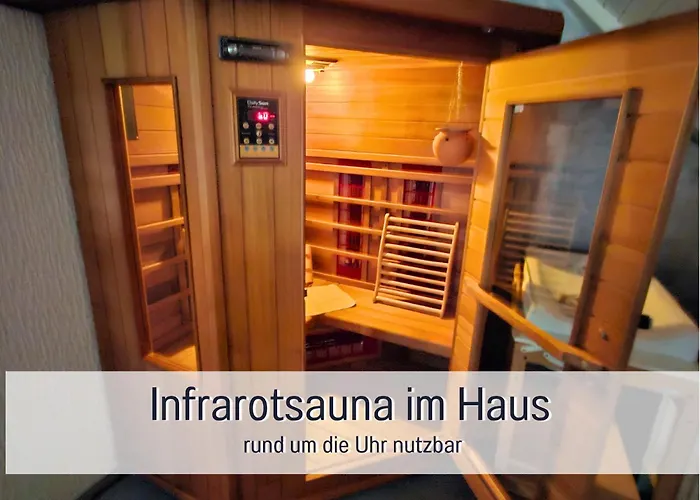 בית נופש Ankerplatz - Bewertet Von Hundehaltern - Hunde Willkommen, Nicht Nur Geduldet - Hoher Zaun -whirlpoolwanne - Infrarotkabine - Familienfreundlich - Wellness - Eg Barrierefrei Ihlienworth